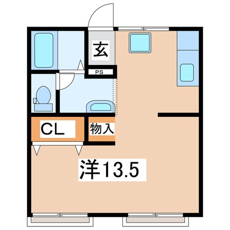 安積永盛駅 徒歩29分 2階の物件間取画像